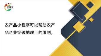 農產品公司小程序開發注意事項
