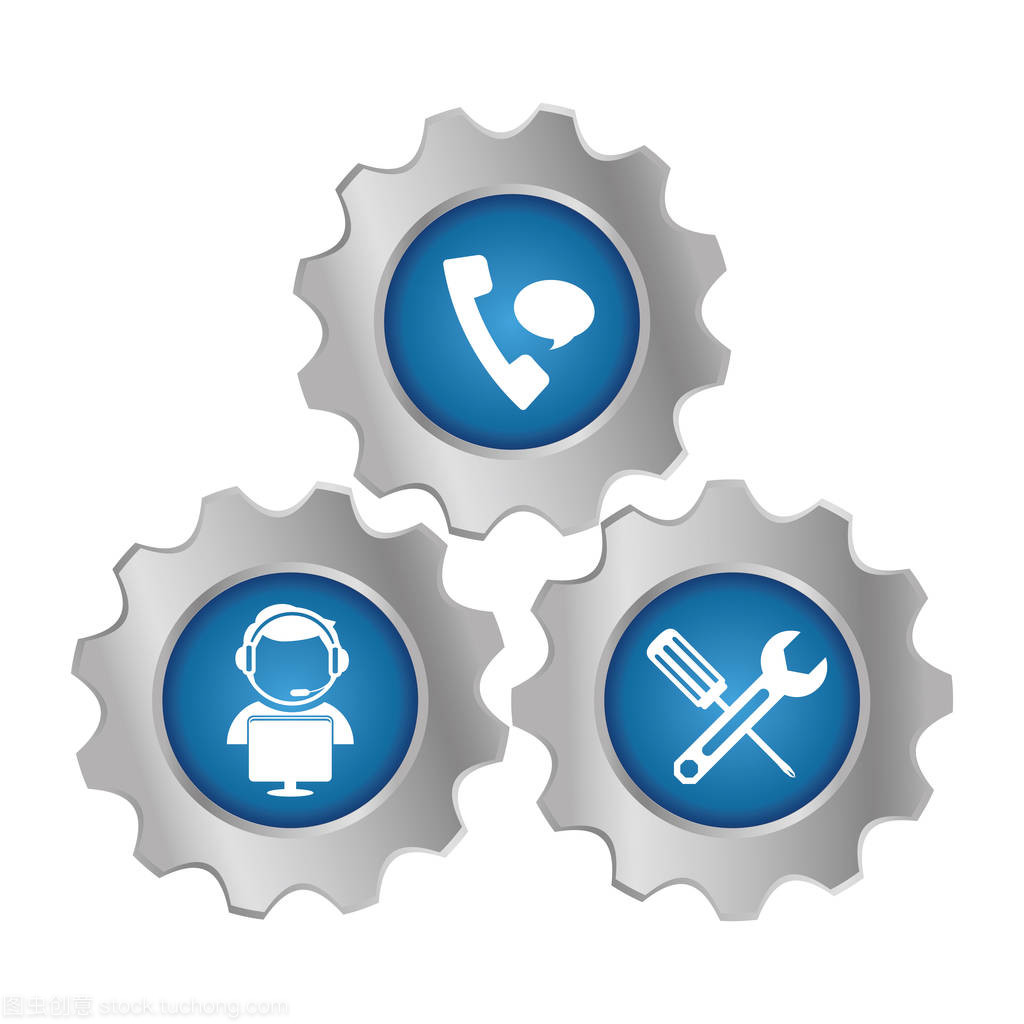 技術(shù)維修服務(wù)標志圖標