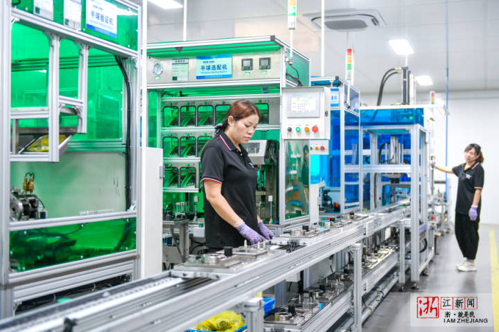 長(zhǎng)興:數(shù)字工廠 科技賦能